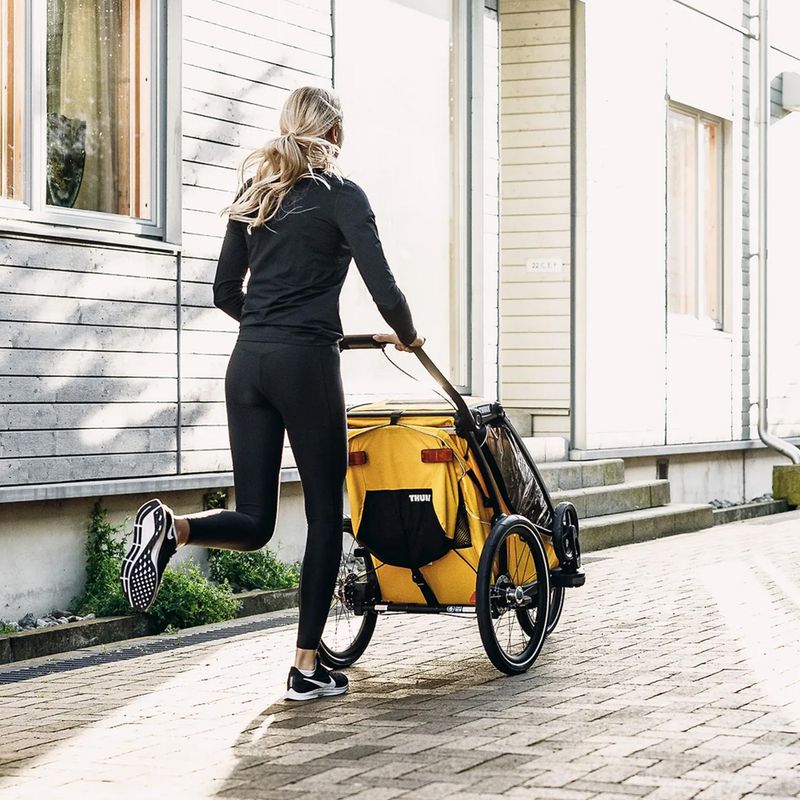 Cărucior de bicicletă Thule Chariot Sport 1, galben, 10201022 9