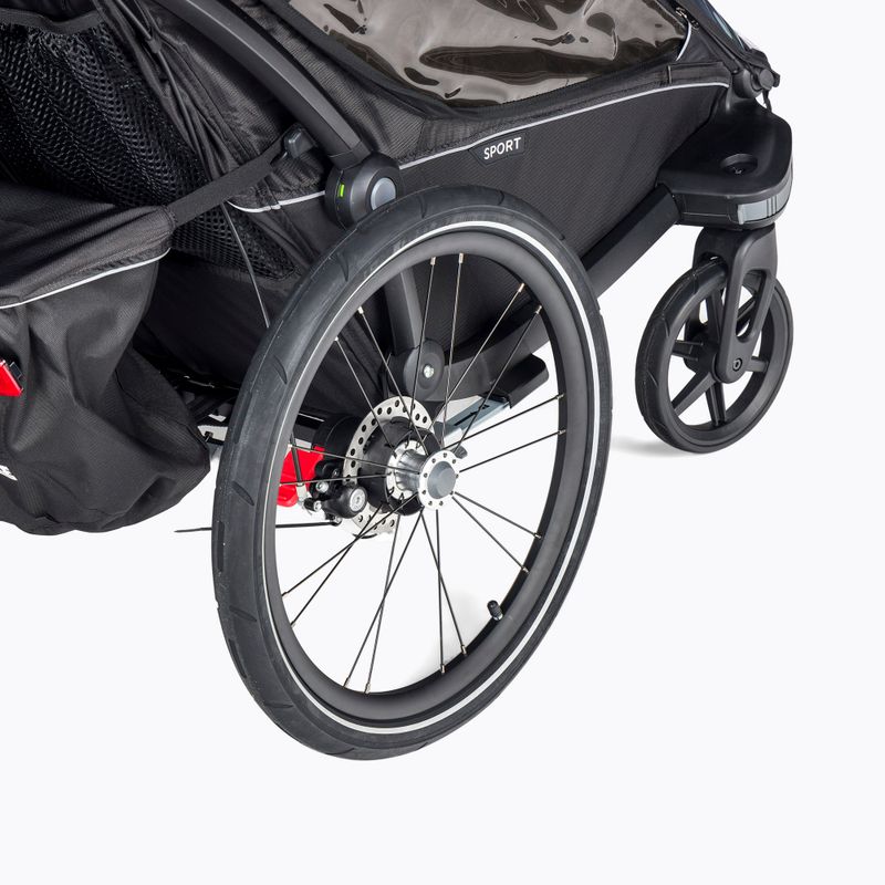 Thule Chariot Sport remorcă dublă pentru biciclete, negru 10201023 4