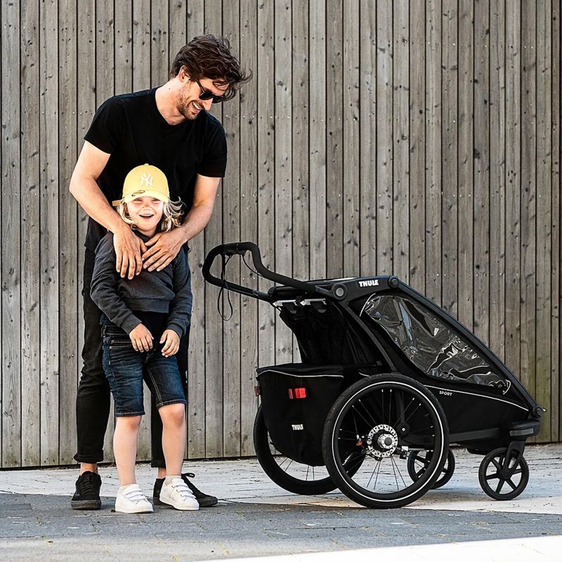 Thule Chariot Sport remorcă dublă pentru biciclete, negru 10201023 7