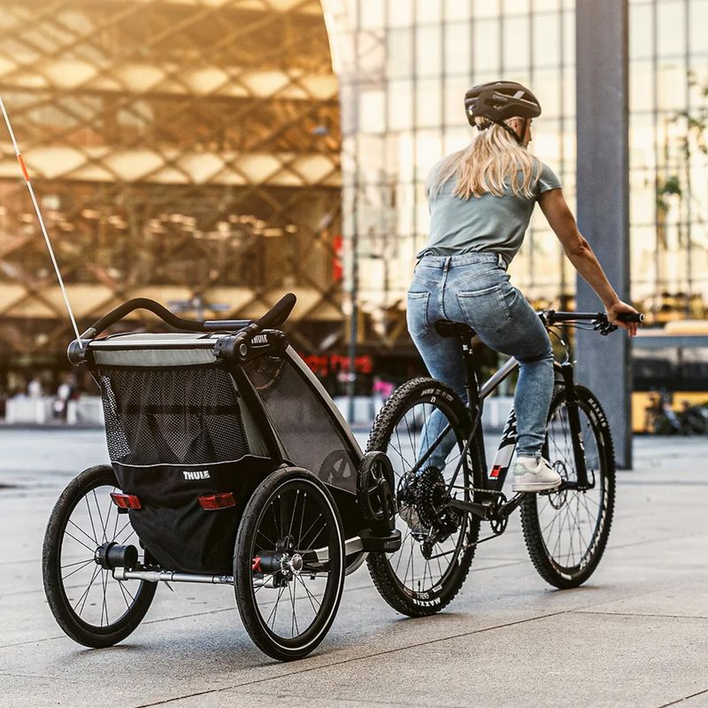 Cărucior de bicicletă Thule Chariot Lite 1, negru, 10203021 7