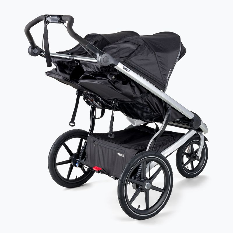 Thule Urban Glide 2 cărucior dublu de alergare pentru copii negru 10101951 3