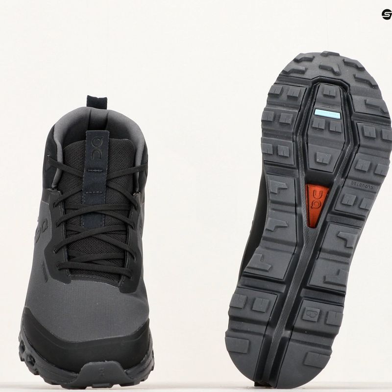 Cizme de trekking pentru bărbați On Cloudroam Waterproof negru/eclipsă 15