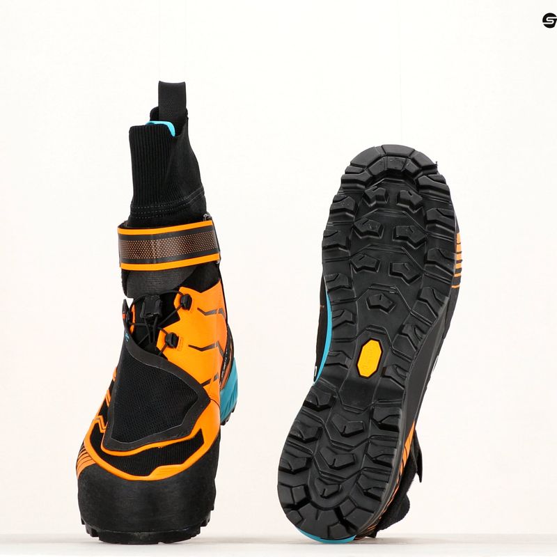 Încălțăminte de trekking pentru bărbați Scarpa Ribelle Tech 3 HD negru-portocalie 71074 10