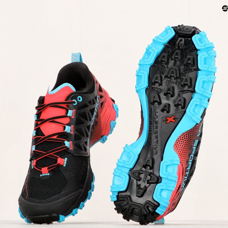 La Sportiva Bushido II GTX negru/hibiscus, pantofi de alergare pentru femei 11