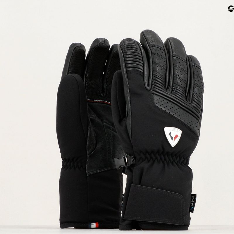Rossignol Concept Lth Impr G mănușă de schi pentru bărbați negru 8
