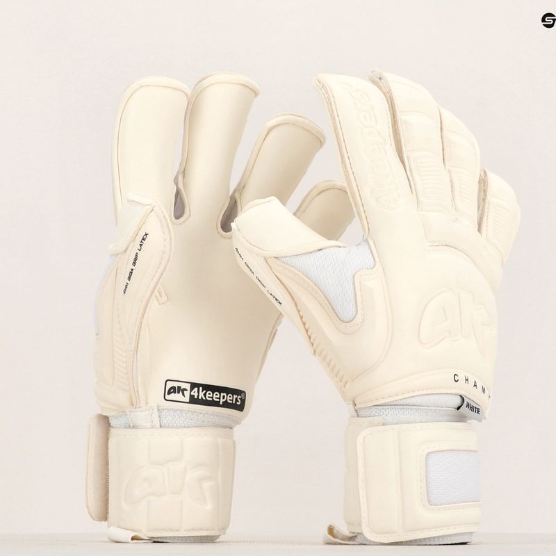Mănuși de portar 4Keepers Champ Gold White White Goalkeeper 5
