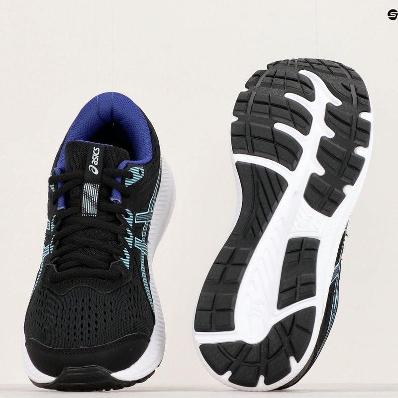 Încălțăminte de alergat pentru femei ASICS Gel-Contend 8 black/aquarium 14