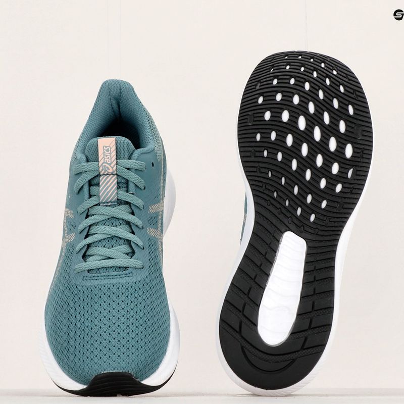 Încălțăminte de alergat pentru femei ASICS Patriot 13 foggy teal/champagne 9