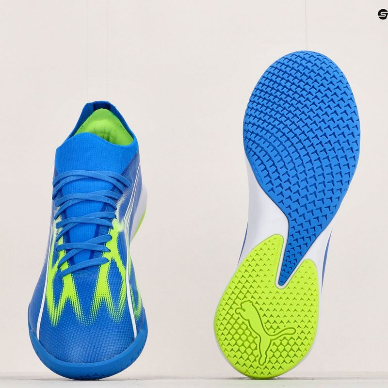 Ghete de fotbal PUMA Ultra Match IT pentru bărbați ultra blue/puma white/pro green 17