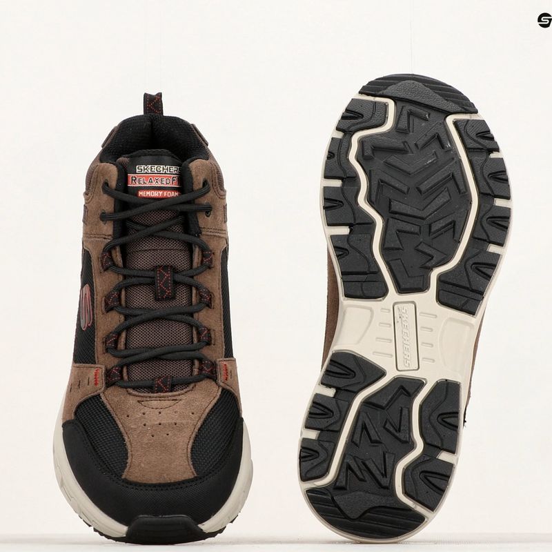SKECHERS Oak Canyon Ironhide ciocolată pentru bărbați pantofi de trekking 14