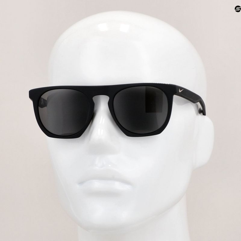 Ochelari de soare Nike Flatspot P matte black/silver grey polarized lens 8