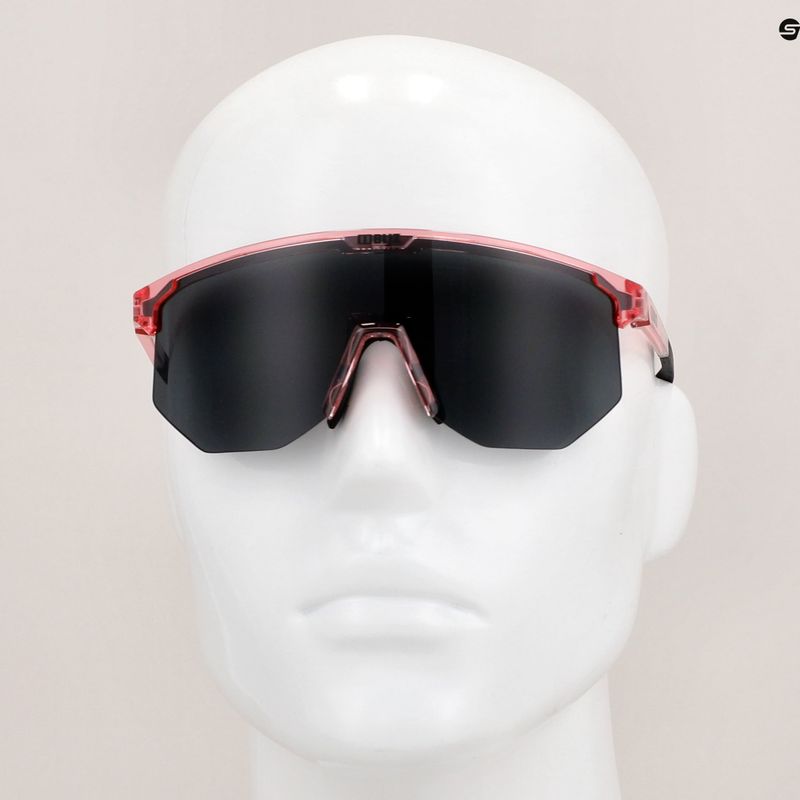 Ochelari de ciclism Bliz Hero Small S3 transparent roz/fumuriu 14