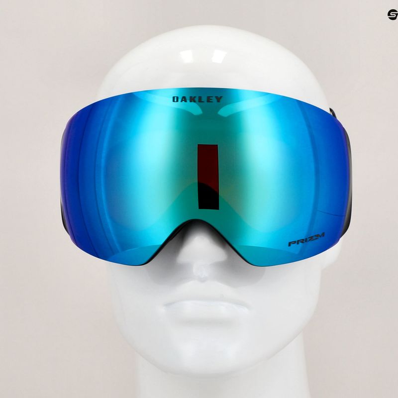 Ochelari de schi Oakley Flight Deck negru mat/prizm argon iridium 10