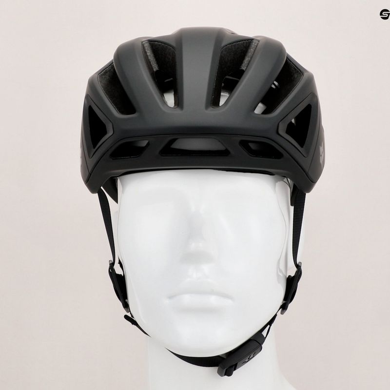 Cască de bicicletă Fox Racing Crossframe Pro negru mat negru mat 15