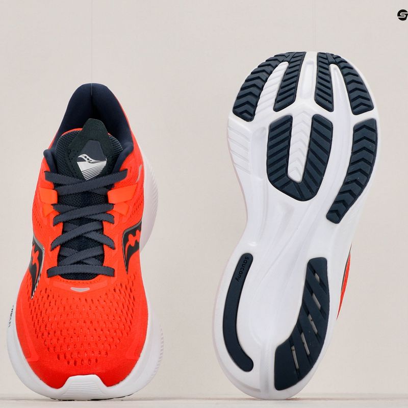 Încălțăminte de alergat pentru femei Saucony Ride 15 vizi red/night 10