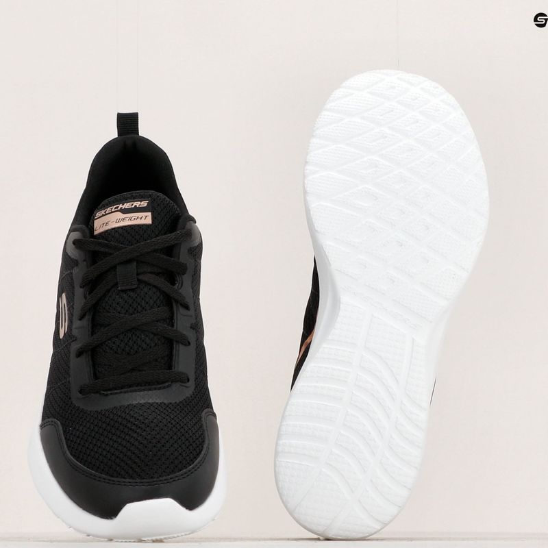 Pantofi de antrenament pentru femei SKECHERS Skechers Skech-Air Dynamight The Halcyon negru / aur roz 14