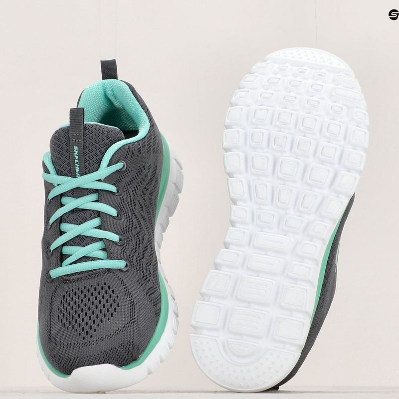 SKECHERS Graceful Get Connected pantofi de antrenament pentru femei cărbune/grena 8