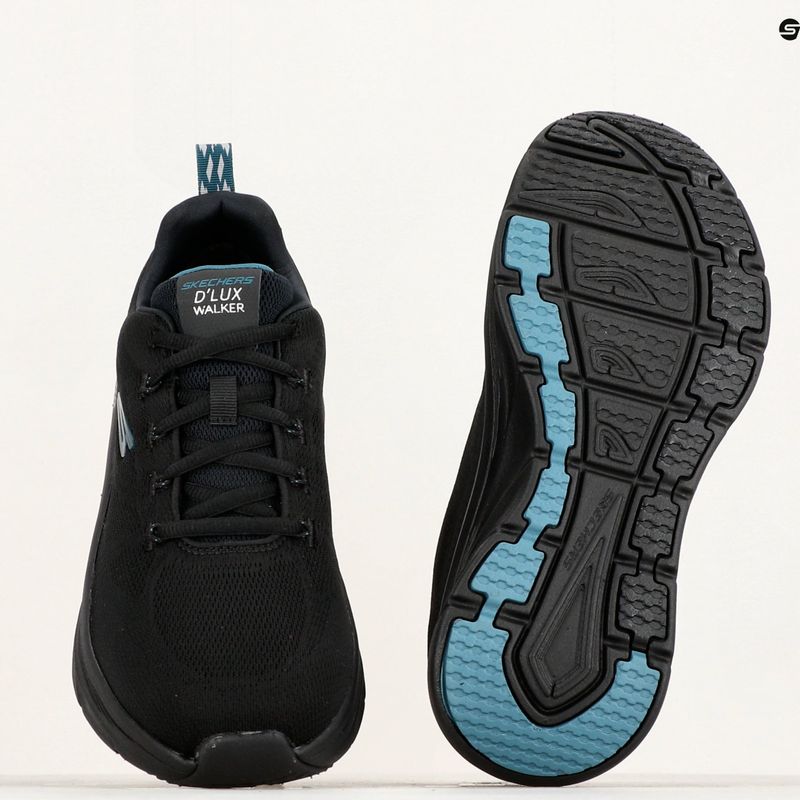 Pantofi SKECHERS bărbați D'Lux Walker Get Oasis negru/teal 12