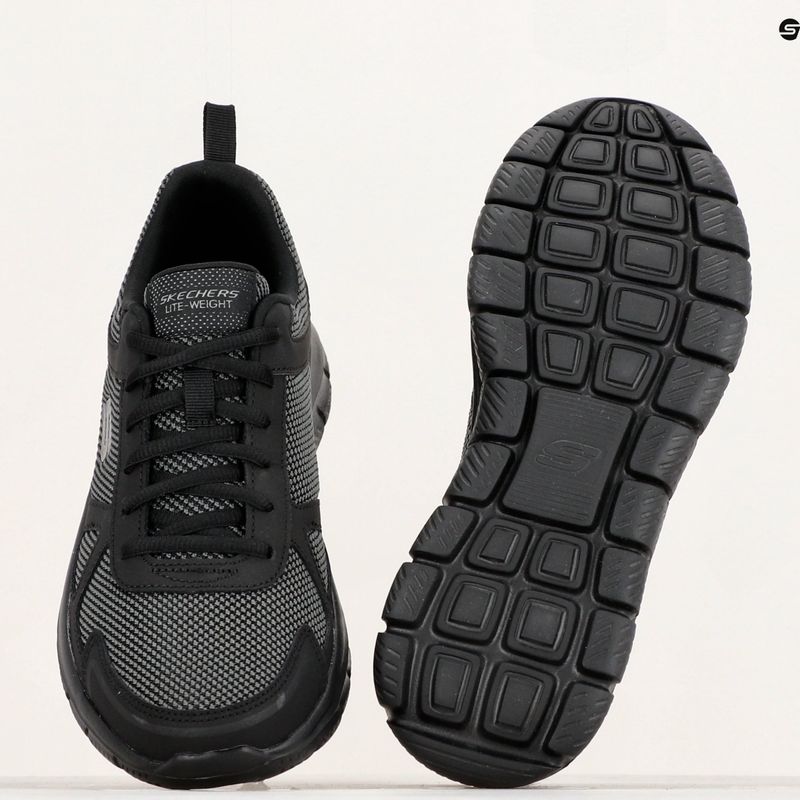 SKECHERS Track Bucolo pantofi de antrenament pentru bărbați negru 8