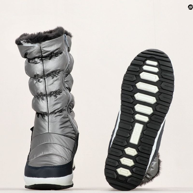 Ghete pentru femei CMP Holse Snowboots Wp silver 15