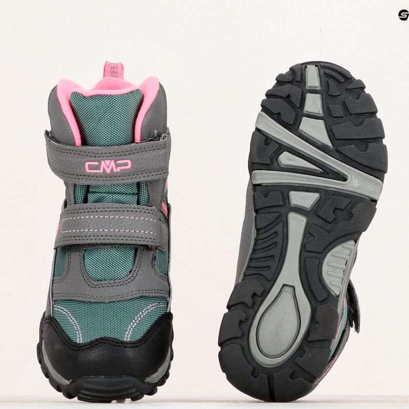 Ghete pentru copii CMP Pyry Snowboots graffite/acqua 8