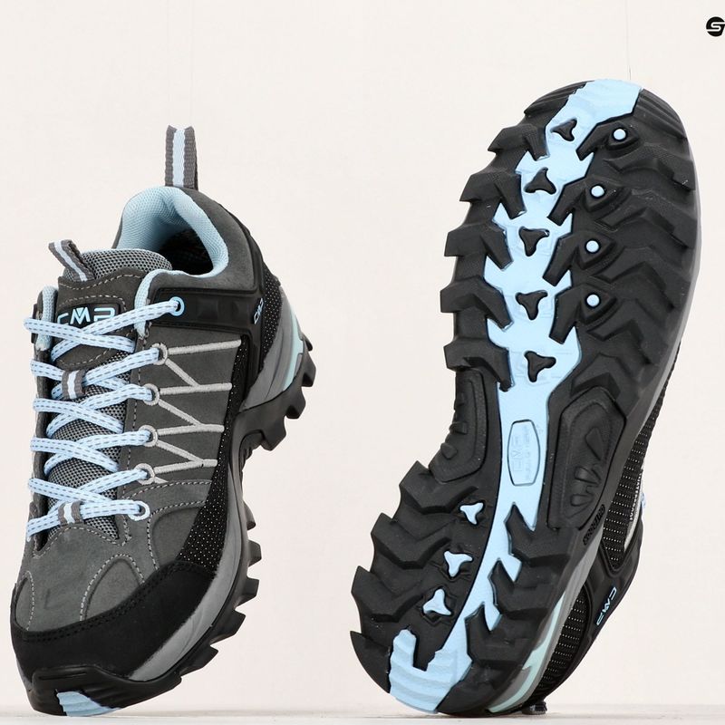 Încălțăminte de trekking pentru femei CMP Rigel Low graffite/azurro 11