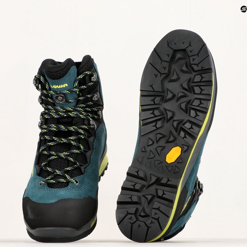 Încălțăminte LOWA Cadin II GTX Mid stahlblau/limone 9