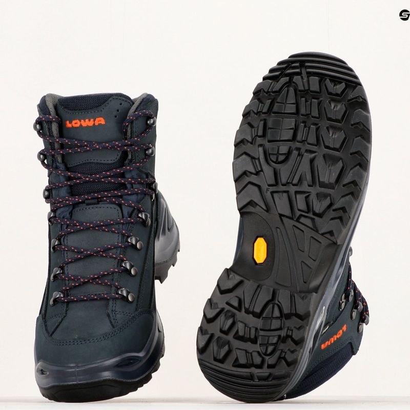 Încălțăminte LOWA Renegade GTX Mid navy/orange 14