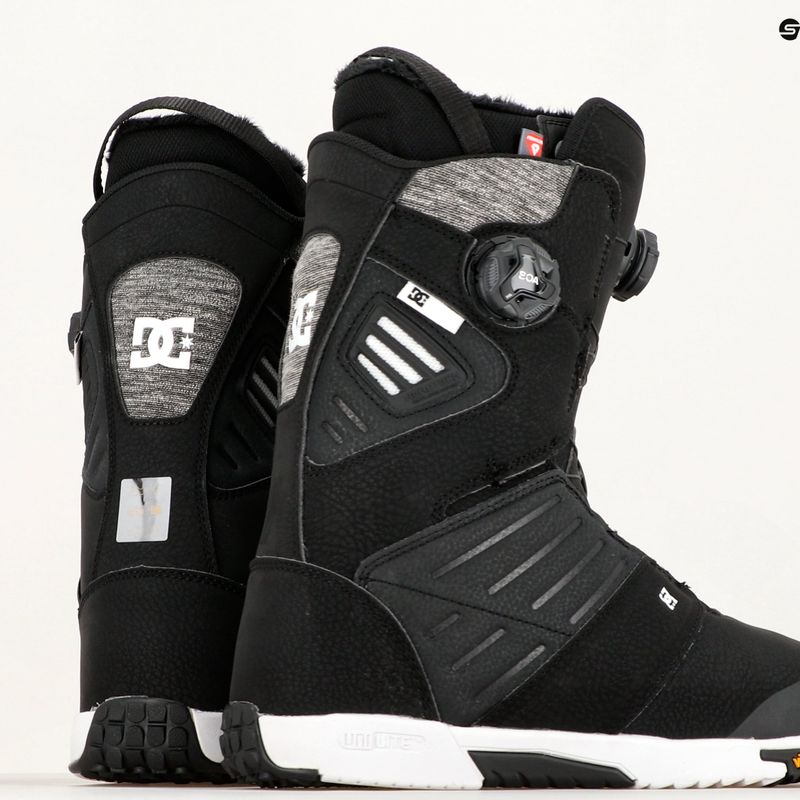Cizme de snowboard pentru bărbați DC Judge alb/negru 8