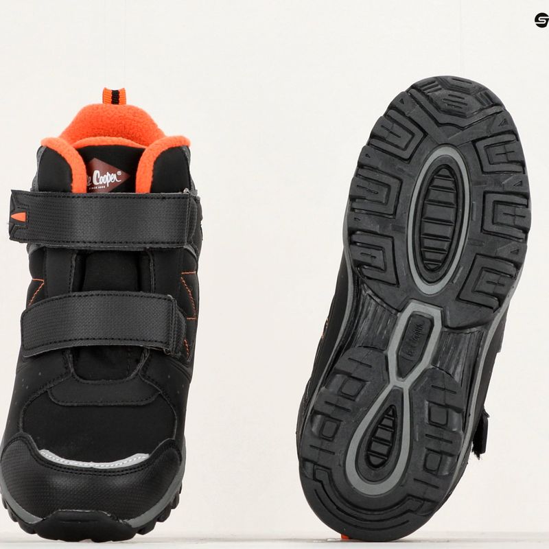 Ghete pentru copii Lee Cooper LCJ-23-01-2060 black/orange 10