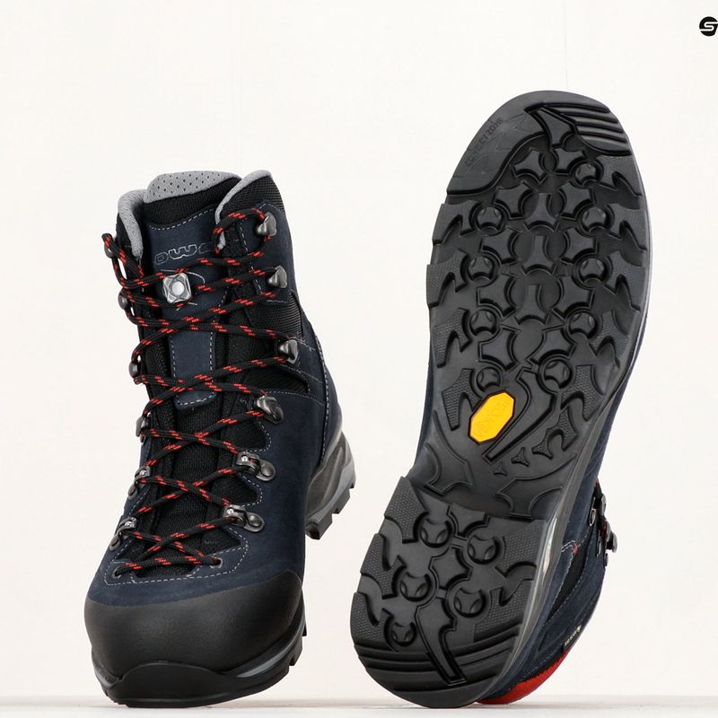 Încălțăminte de trekking pentru bărbați LOWA Baldo GTX navy/rot 8
