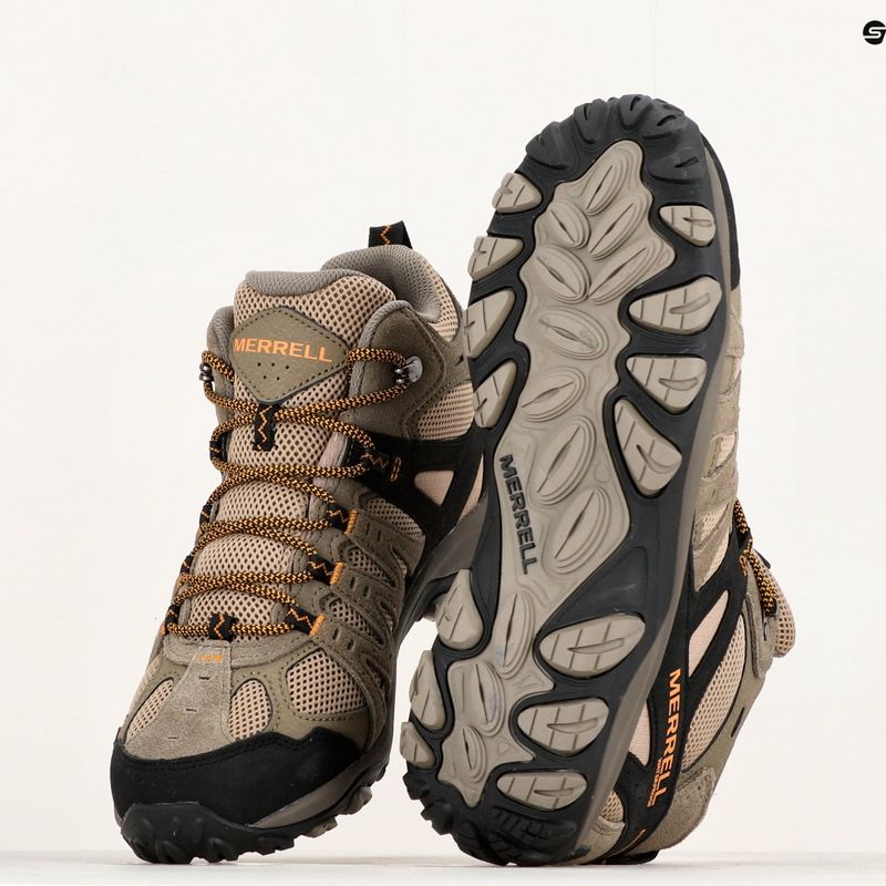 Încălțăminte de trekking pentru bărbați Merrell Accentor 3 Mid WP pecan 15