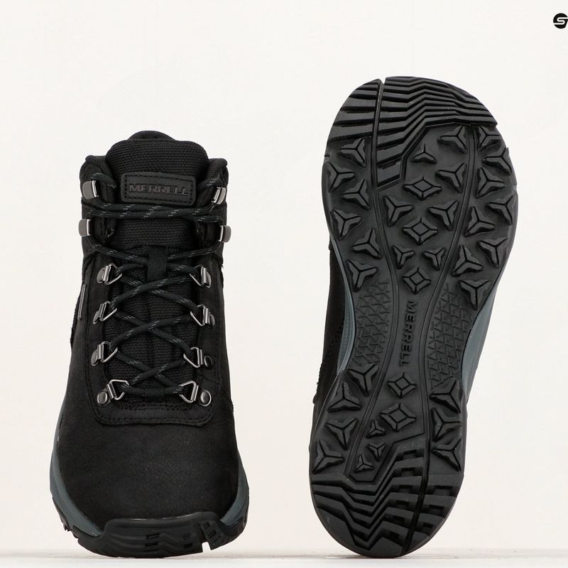 Încălțăminte de trekking pentru bărbați Merrell Erie Mid Ltr WP black 15
