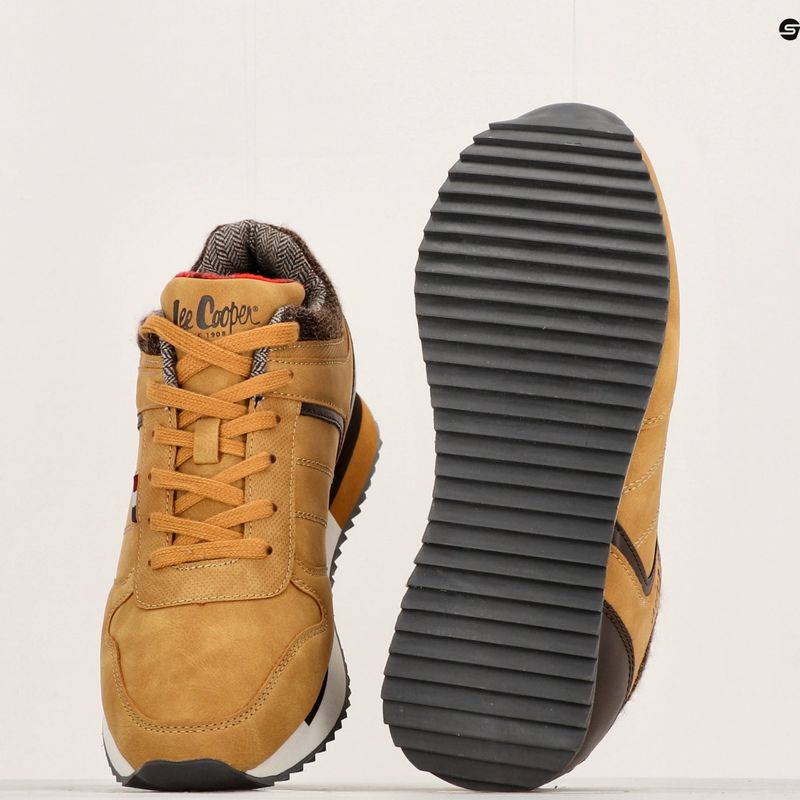 Încălțăminte pentru bărbați Lee Cooper LCJ-21-29-0643 camel/brown