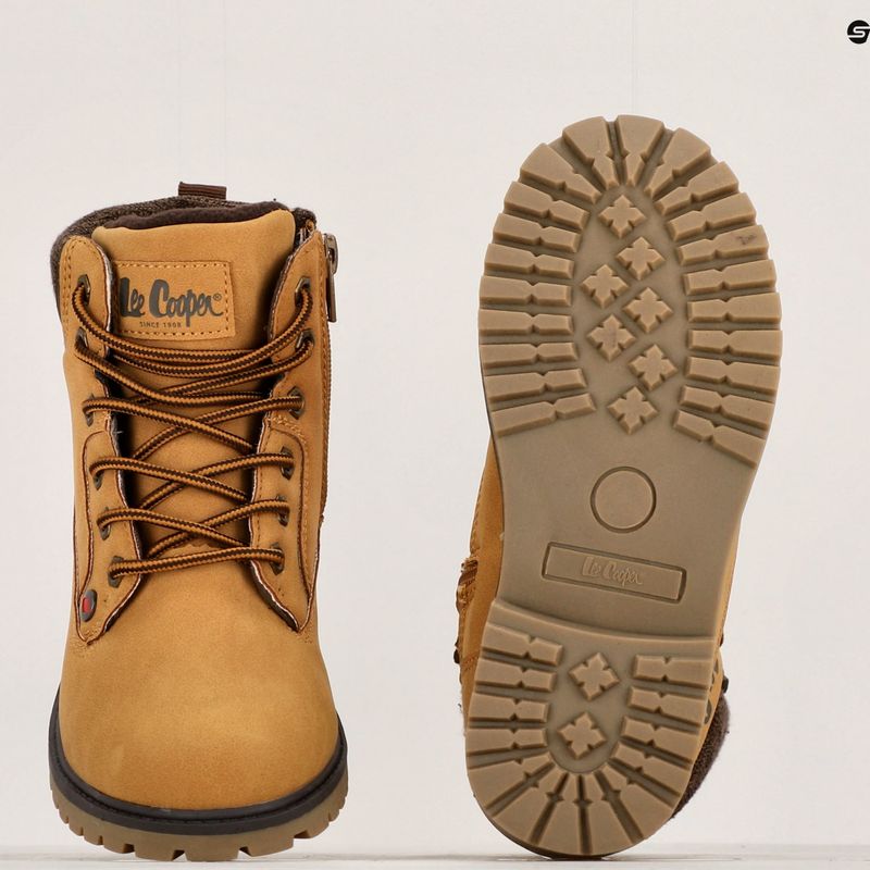 Încălțăminte pentru copii Lee Cooper LCJ-22-01-1490 camel 8