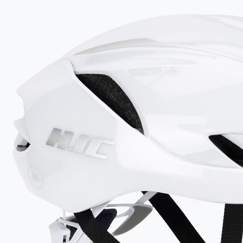 Cască de ciclism HJC Furion 3 white hologram 8