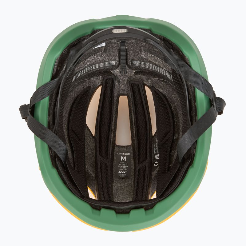 Cască de bicicletă HJC Crosser mt yellow green 5