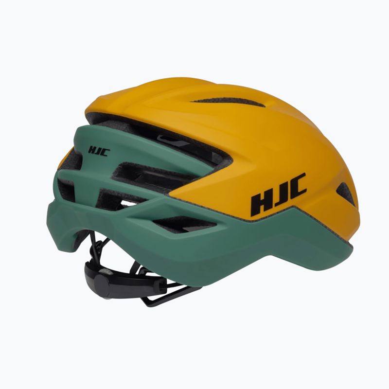 Cască de bicicletă HJC Crosser mt yellow green 3