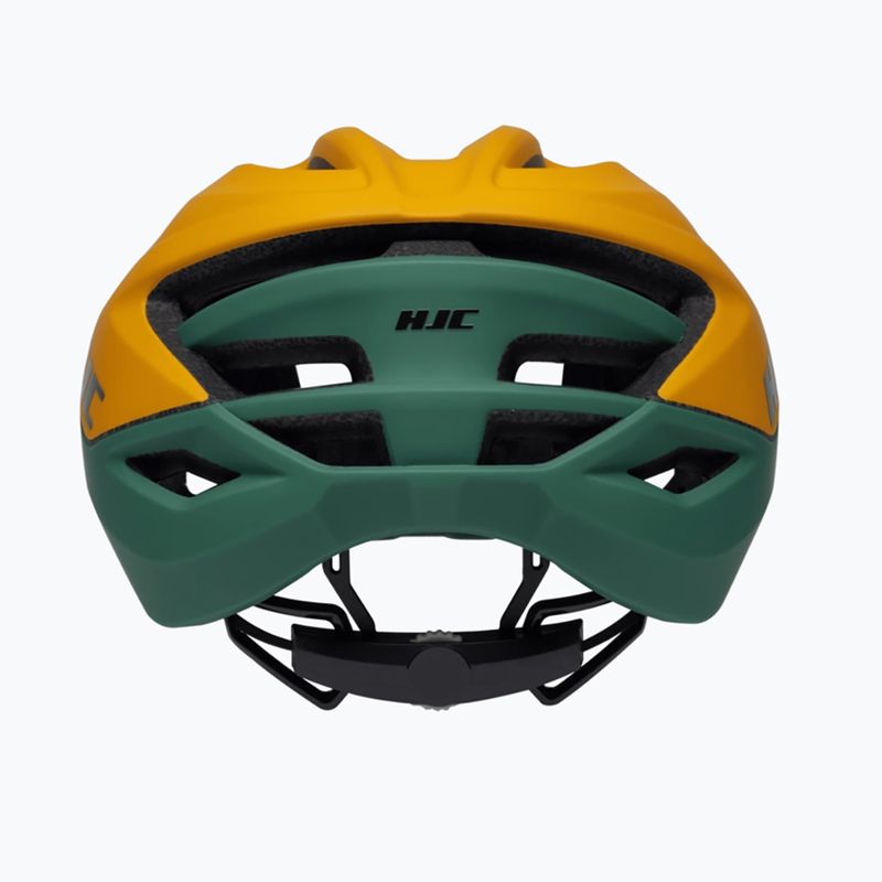 Cască de bicicletă HJC Crosser mt yellow green 4