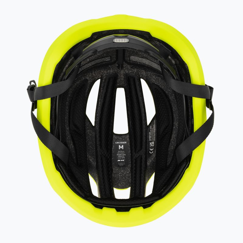 Cască de ciclism HJC Crosser neon yellow 5