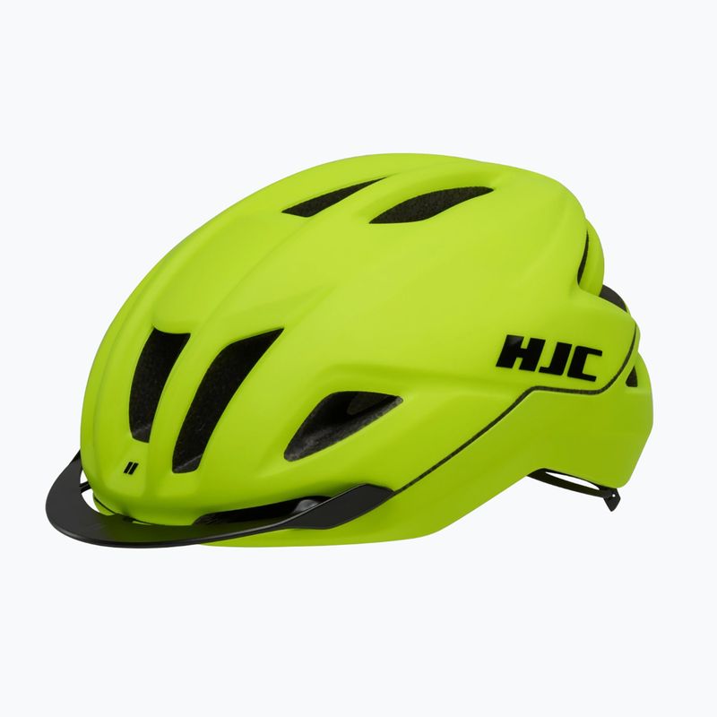 Cască de ciclism HJC Crosser neon yellow 2