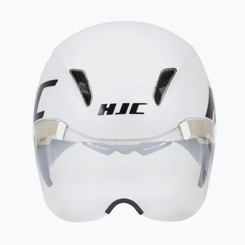 Cască de bicicletă HJC Adwatt 1.5 Triathlon white 2