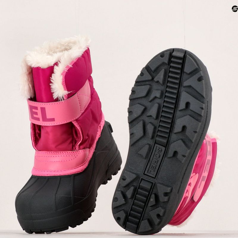 Ghete junior Sorel Snow Commander tropic pink/deep blush 15