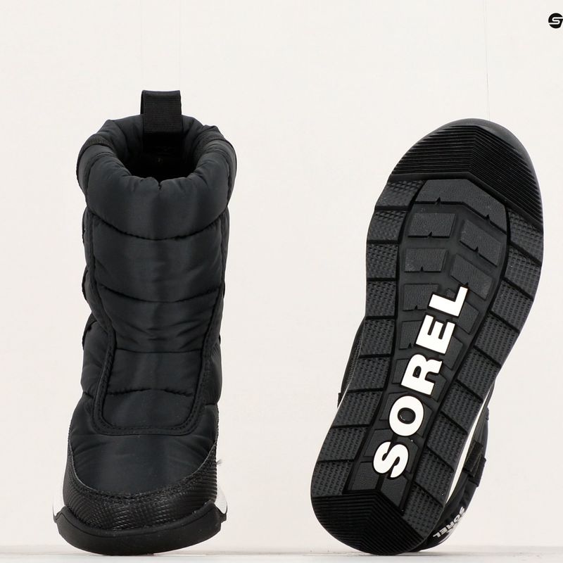 Ghete pentru copii Sorel Outh Whitney II Puffy Mid black 15