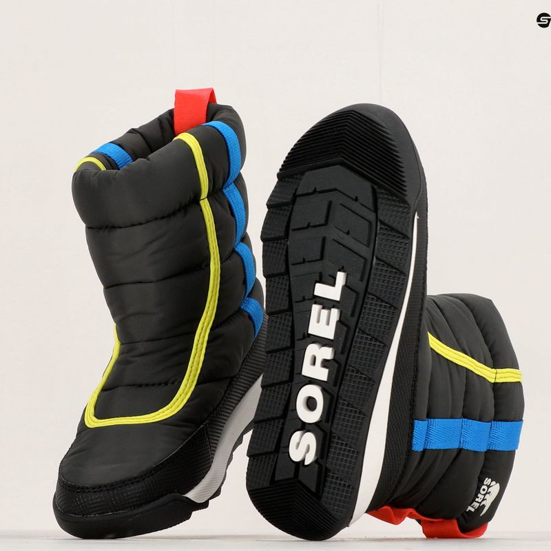 Ghete pentru copii Sorel Outh Whitney II Puffy Mid jet/black 16