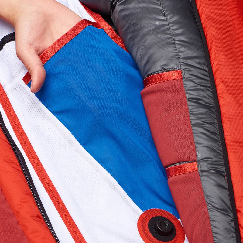 BLACKYAK costum de alpinism Watusi Expediție Watusi roșu aprins 1810060I8 14