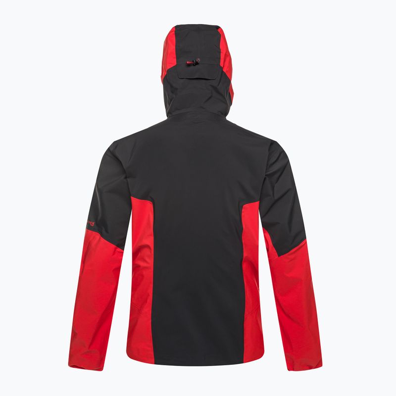 Jachetă de ploaie pentru bărbați BLACKYAK Barzona Fiery Red 1910009I8 2