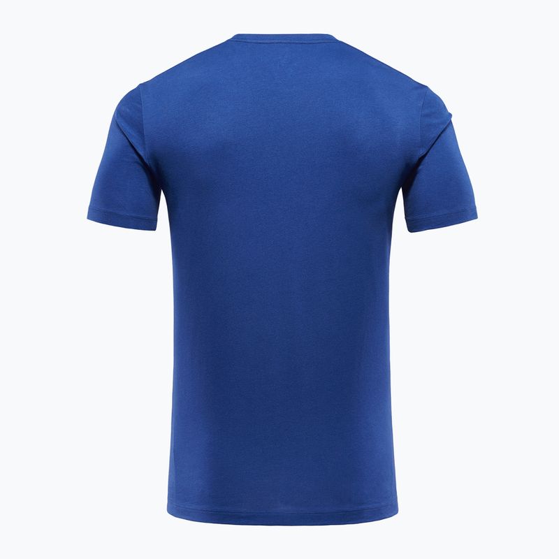 Tricou de trekking pentru bărbați BLACKYAK Senepol Half Yak albastru 2000071AK 2