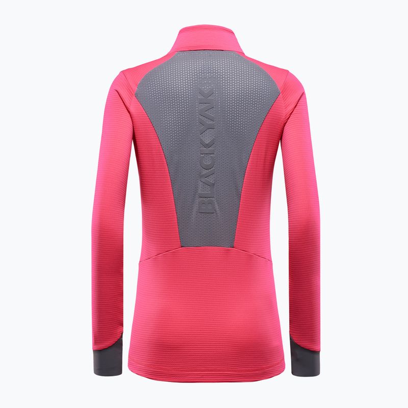 Hanorac trekking pentru femei BLACKYAK Carora roz 2001010J0 2