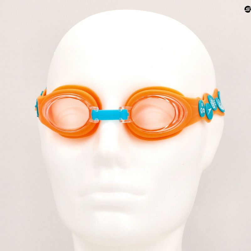 Ochelari de înot Speedo Infant Spot portocaliu/verde 6